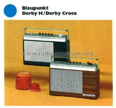 Derby Croco 7.658.710; Blaupunkt Ideal, (ID = 3071214) Radio