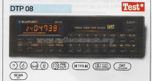 Digital Audio Tape Player DTP08 7.607.715.510; Blaupunkt Ideal, (ID = 2696177) R-Player