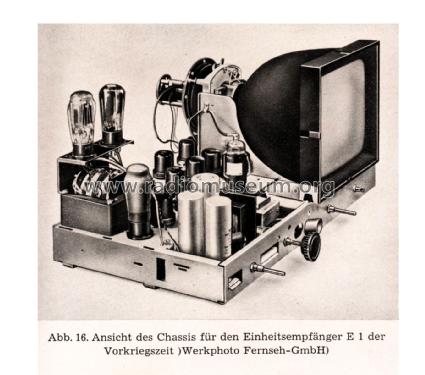 Einheits-Fernsehempfänger E1; Blaupunkt Ideal, (ID = 2717319) Fernseh-E