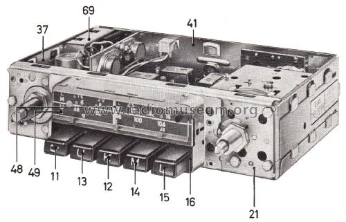 Essen 7.631.340 / 341 ab 1100001; Blaupunkt Ideal, (ID = 2668229) Car Radio