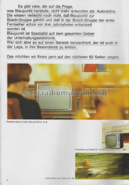 Fernseher Kofferradio Heimradio Tonbandgeräte Autoradio , Katalog ; Blaupunkt Ideal, (ID = 2813161) Paper