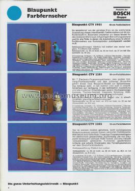 Fernseher Kofferradio Heimradio Tonbandgeräte Autoradio , Katalog ; Blaupunkt Ideal, (ID = 2813165) Paper