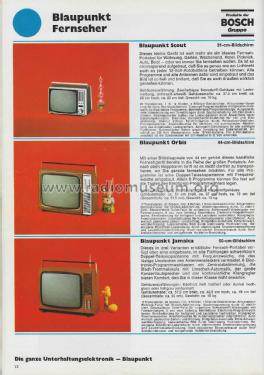 Fernseher Kofferradio Heimradio Tonbandgeräte Autoradio , Katalog ; Blaupunkt Ideal, (ID = 2813171) Paper