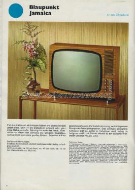 Fernseher Kofferradio Heimradio Autoradio , Katalog 1968; Blaupunkt Ideal, (ID = 2814011) Paper