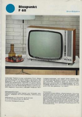 Fernseher Kofferradio Heimradio Autoradio , Katalog 1968; Blaupunkt Ideal, (ID = 2814021) Paper