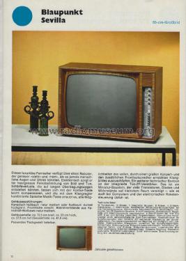 Fernseher Kofferradio Heimradio Autoradio , Katalog 1968; Blaupunkt Ideal, (ID = 2814023) Paper