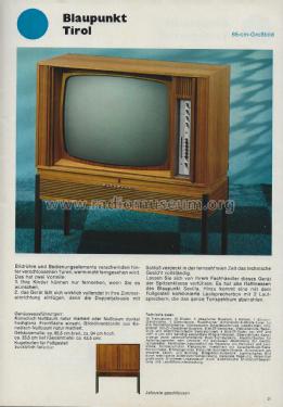 Fernseher Kofferradio Heimradio Autoradio , Katalog 1968; Blaupunkt Ideal, (ID = 2814024) Paper