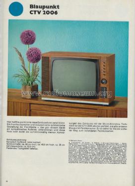 Fernseher Kofferradio Heimradio Autoradio , Katalog 1968; Blaupunkt Ideal, (ID = 2814031) Paper