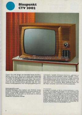 Fernseher Kofferradio Heimradio Autoradio , Katalog 1968; Blaupunkt Ideal, (ID = 2814033) Paper