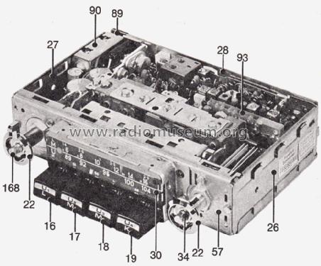 Frankfurt Commander 7.633.650; Blaupunkt Ideal, (ID = 2546188) Car Radio