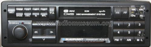 Frankfurt RCM82 7.641.440.010; Blaupunkt Ideal, (ID = 3107173) Car Radio