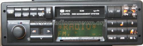 Frankfurt RCM82 7.641.440.010; Blaupunkt Ideal, (ID = 3107174) Car Radio