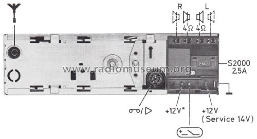 Frankfurt SQM 26 7.645.853.410; Blaupunkt Ideal, (ID = 2363064) Car Radio