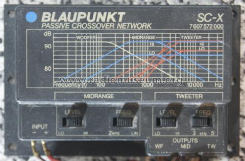 Passive Crossover Network - Frequenzweiche SC-X 7.607.572.000; Blaupunkt Ideal, (ID = 2701111) Misc