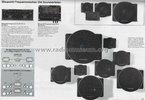 Passive Crossover Network - Frequenzweiche SC-X 7.607.572.000; Blaupunkt Ideal, (ID = 2701113) Misc