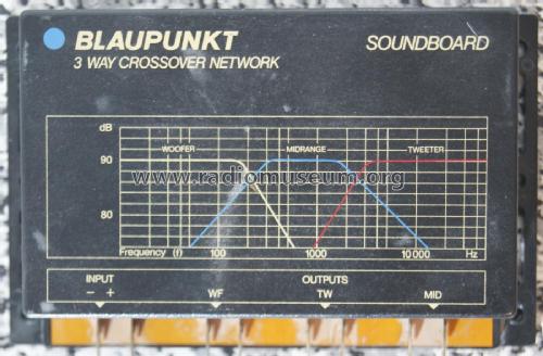 3 Way Crossover network - Frequenzweiche Soundboard ; Blaupunkt Ideal, (ID = 2701088) Misc