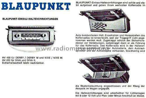 Haltevorrichtung HV250 94900; Blaupunkt Ideal, (ID = 2677180) Diversos