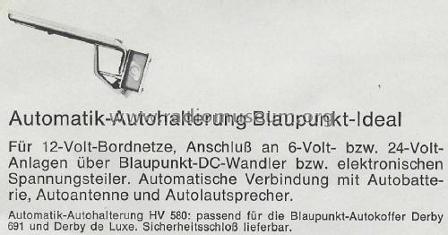 Haltevorrichtung HV580 7.658.950; Blaupunkt Ideal, (ID = 2717453) Misc