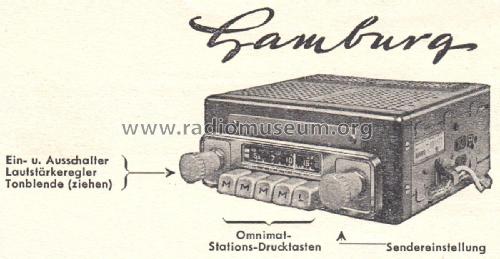 Hamburg ; Blaupunkt Ideal, (ID = 2507118) Car Radio