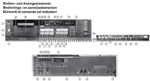 HiFi Cassette Receiver CA-6300 7 623 110; Blaupunkt Ideal, (ID = 2602121) Radio