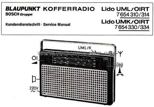 Lido UMK 7.654.330; Blaupunkt Ideal, (ID = 2671663) Radio