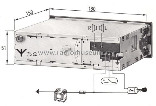 Lübeck SQM 28 7.647.751.010; Blaupunkt Ideal, (ID = 2552498) Car Radio