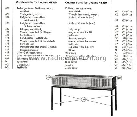 Lugano 43360; Blaupunkt Ideal, (ID = 2678165) Radio