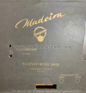 Madeira F 3654; Blaupunkt Ideal, (ID = 3008851) TV Radio