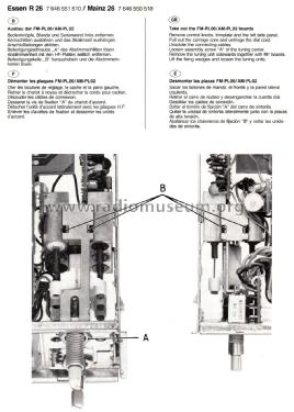 Mainz 26 7.646.550.510; Blaupunkt Ideal, (ID = 2553306) Car Radio