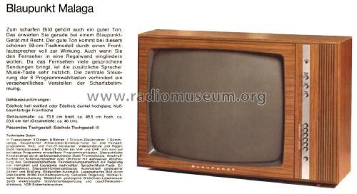 Malaga 7.677.150; Blaupunkt Ideal, (ID = 2545260) Television