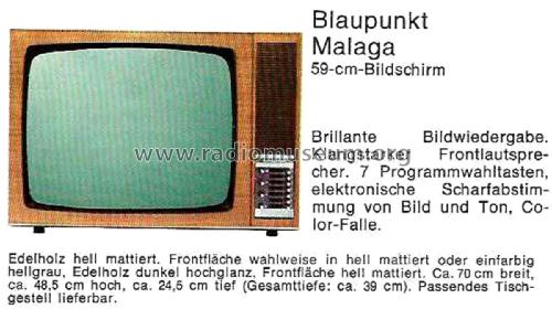 Malaga 7.678.300; Blaupunkt Ideal, (ID = 2945089) Television