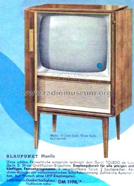 Manila 70650; Blaupunkt Ideal, (ID = 2939446) Television