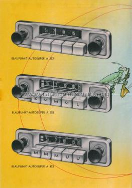 Mit Blaupunkt Autoradio auf Reise und Urlaub Prospekt 1953; Blaupunkt Ideal, (ID = 3083315) Paper