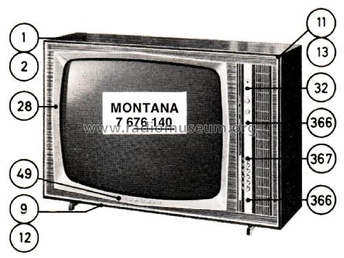 Montana 7.676.140; Blaupunkt Ideal, (ID = 2946601) Television