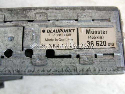 Münster ASU 7.636.620.010; Blaupunkt Ideal, (ID = 2864678) Autoradio