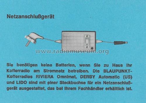 Netzanschlussgerät ; Blaupunkt Ideal, (ID = 2718223) Power-S