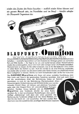 Omniton Hörgerät HV050B; Blaupunkt Ideal, (ID = 2844694) Medicine