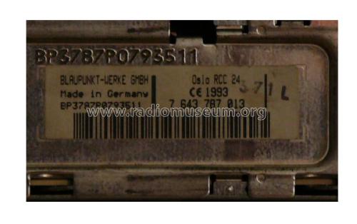 Oslo RCC24 7.643.787.013; Blaupunkt Ideal, (ID = 2306661) Car Radio