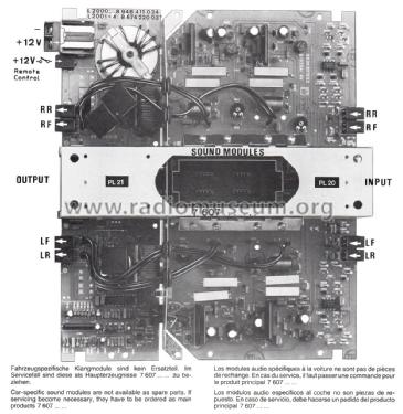 Parametric Sound Amplifier PSA 168 7.607.575.010; Blaupunkt Ideal, (ID = 2700990) Ampl/Mixer