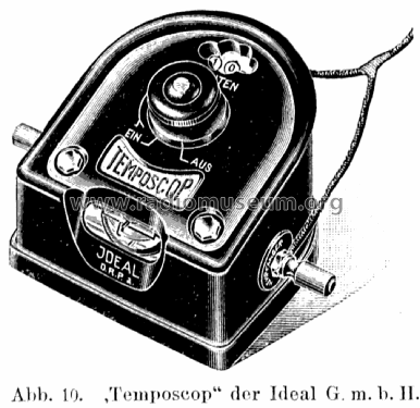 Pausenuhr Temposcop ; Blaupunkt Ideal, (ID = 2224302) Diverses