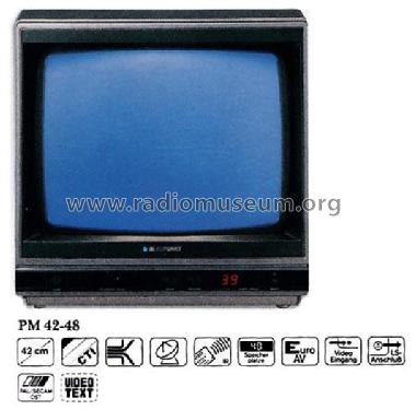 PM 42-48 7.667.040 Ch= FM100-22; Blaupunkt Ideal, (ID = 2654530) Television