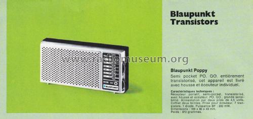 Poppy ; Blaupunkt Ideal, (ID = 2879195) Radio