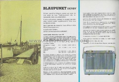 Portatif, Autoradio Mixte , Prospekt ; Blaupunkt Ideal, (ID = 2809886) Paper