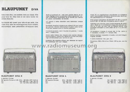 Portatif, Autoradio Mixte , Prospekt ; Blaupunkt Ideal, (ID = 2809887) Paper