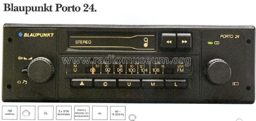 Porto 24 7.644.547.510; Blaupunkt Ideal, (ID = 3010247) Car Radio