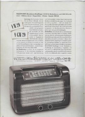 Blaupunkt Radio 1939/40 , Prospekt ; Blaupunkt Ideal, (ID = 2788587) Paper