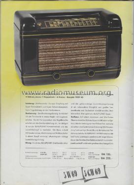 Blaupunkt Radio 1939/40 , Prospekt ; Blaupunkt Ideal, (ID = 2788589) Paper