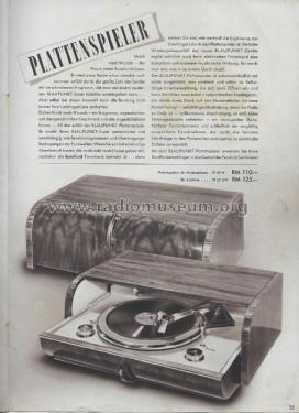 Blaupunkt Radio 1939/40 , Prospekt ; Blaupunkt Ideal, (ID = 2788608) Paper