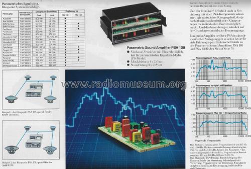 Parametric Sound Amplifier PSA 168 7.607.575.010; Blaupunkt Ideal, (ID = 2687366) Ampl/Mixer