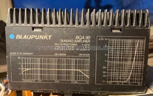 Quadro Amplifier BQA 80 7.607.393.010; Blaupunkt Ideal, (ID = 3062056) Verst/Mix